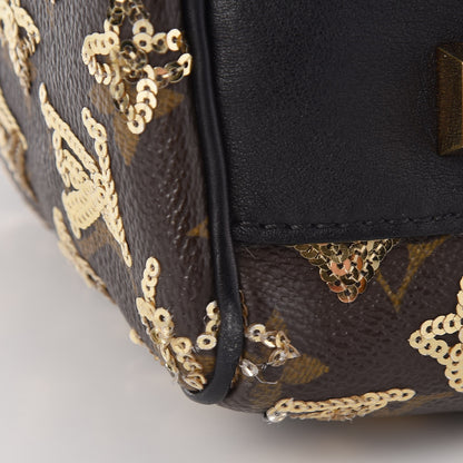 Louis Vuitton Monogram Sequins Eclipse Speedy 28 Gold 16 of 17