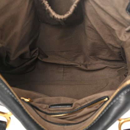 Chloe Calfskin Large Marcie Satchel Black 5 of 10