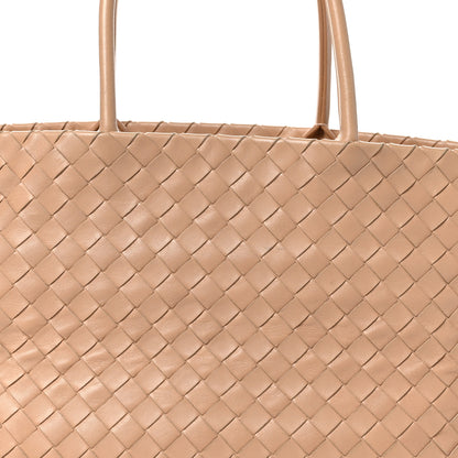 Bottega Veneta Nappa Intrecciato Tote Bag Almond 7 of 10