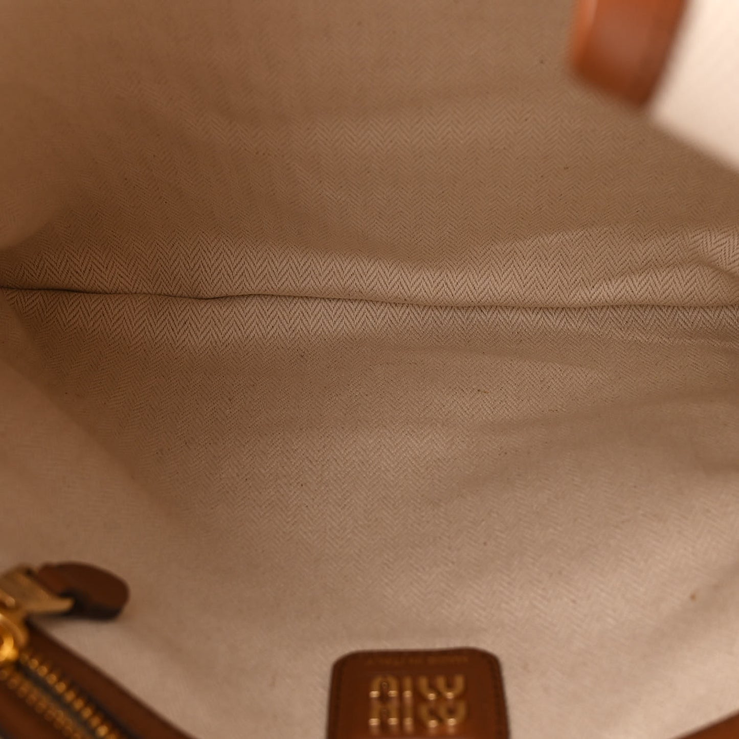 Nappa Patchwork Ivy Bag Cognac