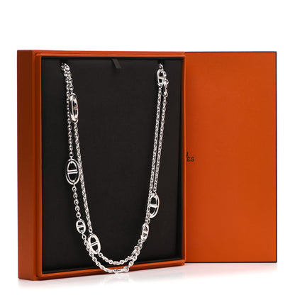 Hermes Sterling Silver Farandole Necklace 120 5 of 5