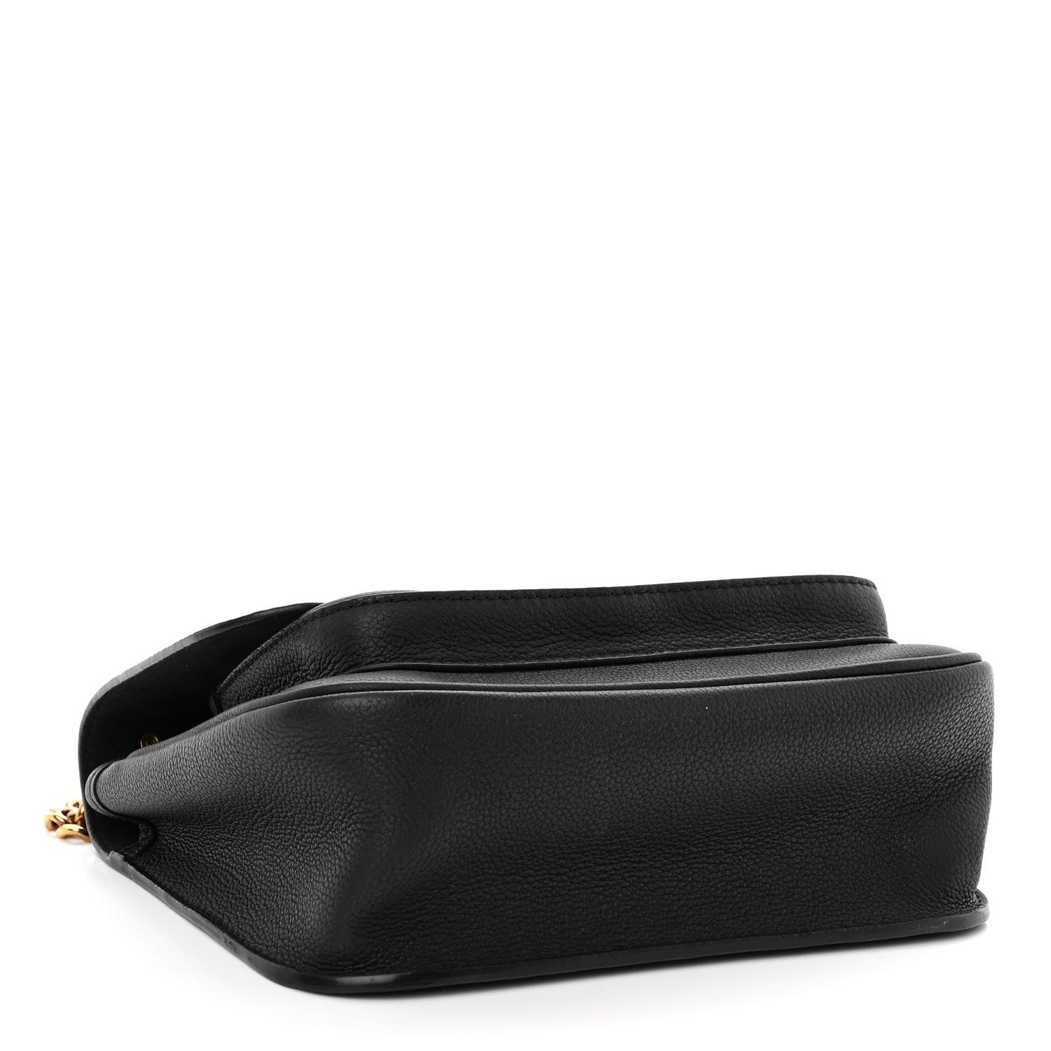 Louis Vuitton Grained Calfskin Lockme Chain Bag PM Black 4 of 9