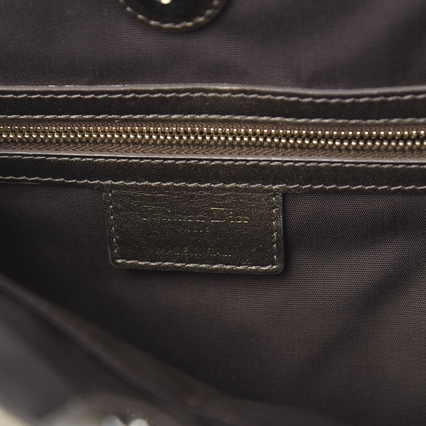 Coated Canvas Cannage Medium Panarea Tote Bronze