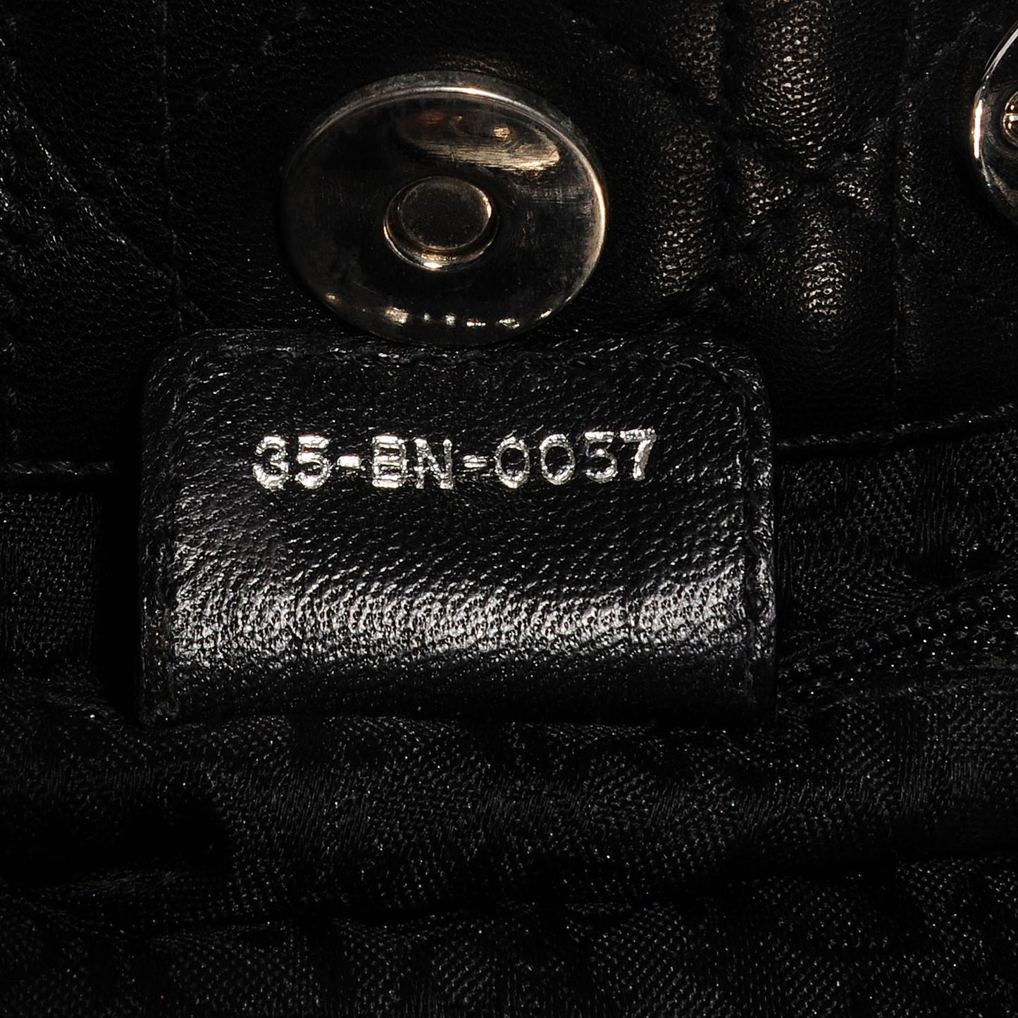 Lambskin Cannage Soft Large Lady Dior Tote Black