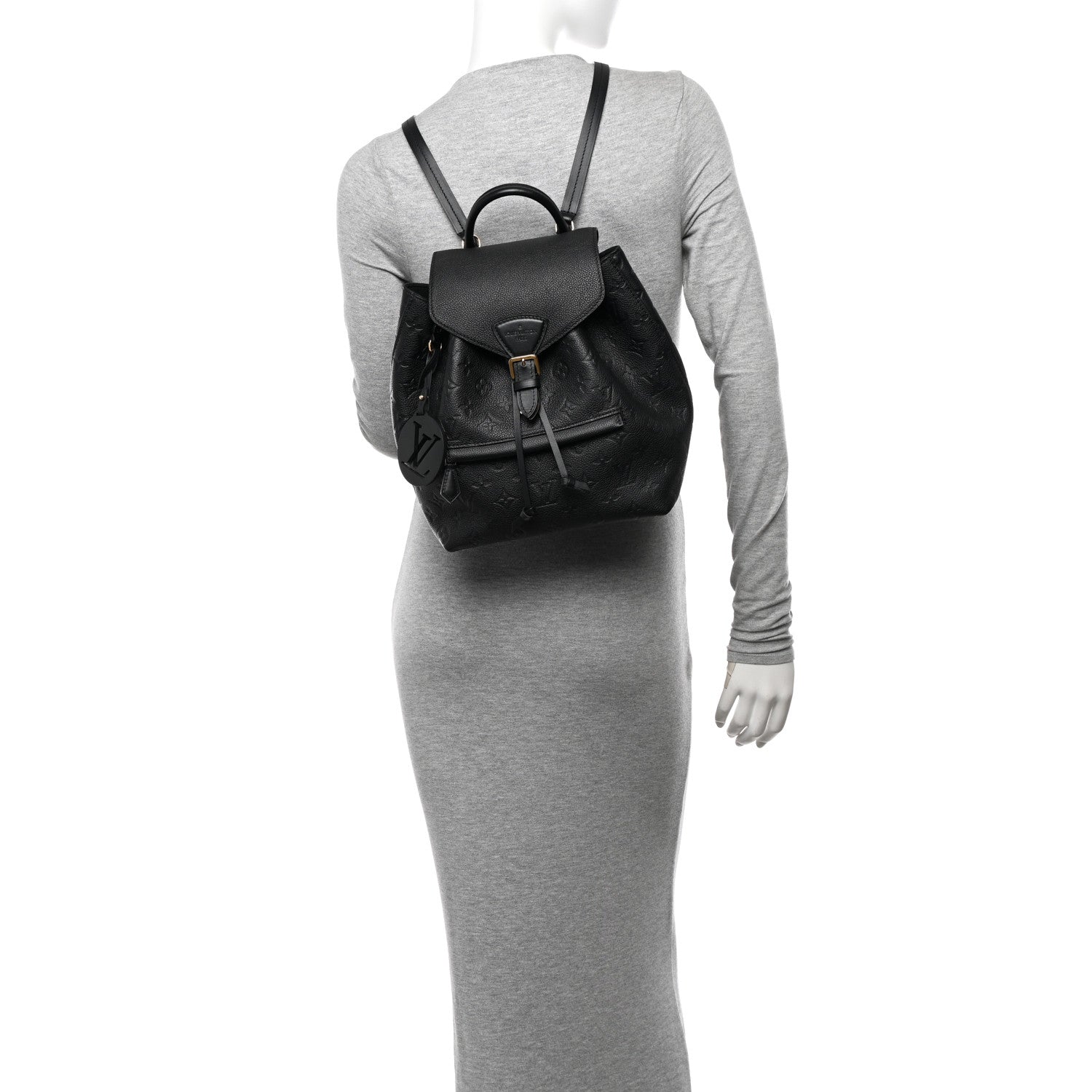 Louis Vuitton Empreinte Montsouris NM Backpack Black 2 of 9