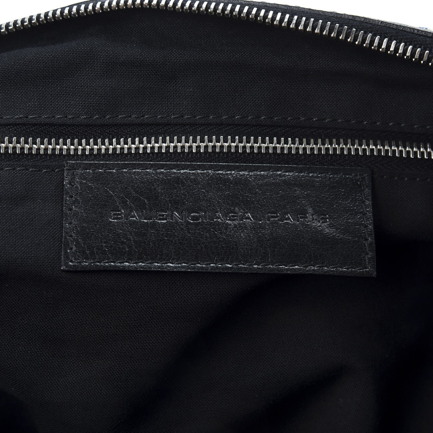 Balenciaga Chevre Toile De Jouy Floral Classic Silver Hardware Day Hobo Black 7 of 9