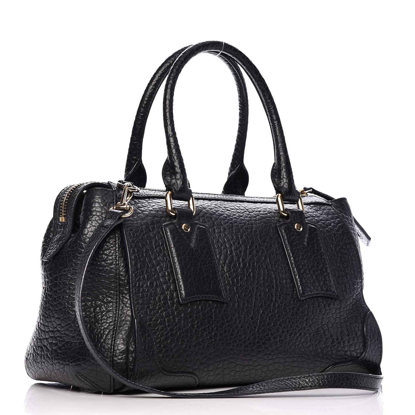 Heritage Grain Small Gladstone Black