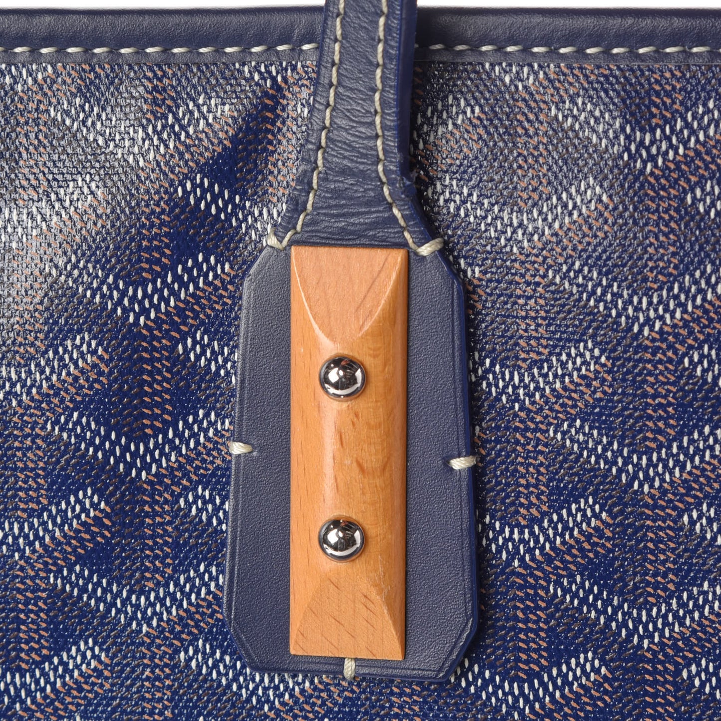 Goyardine Marquises Tote Navy
