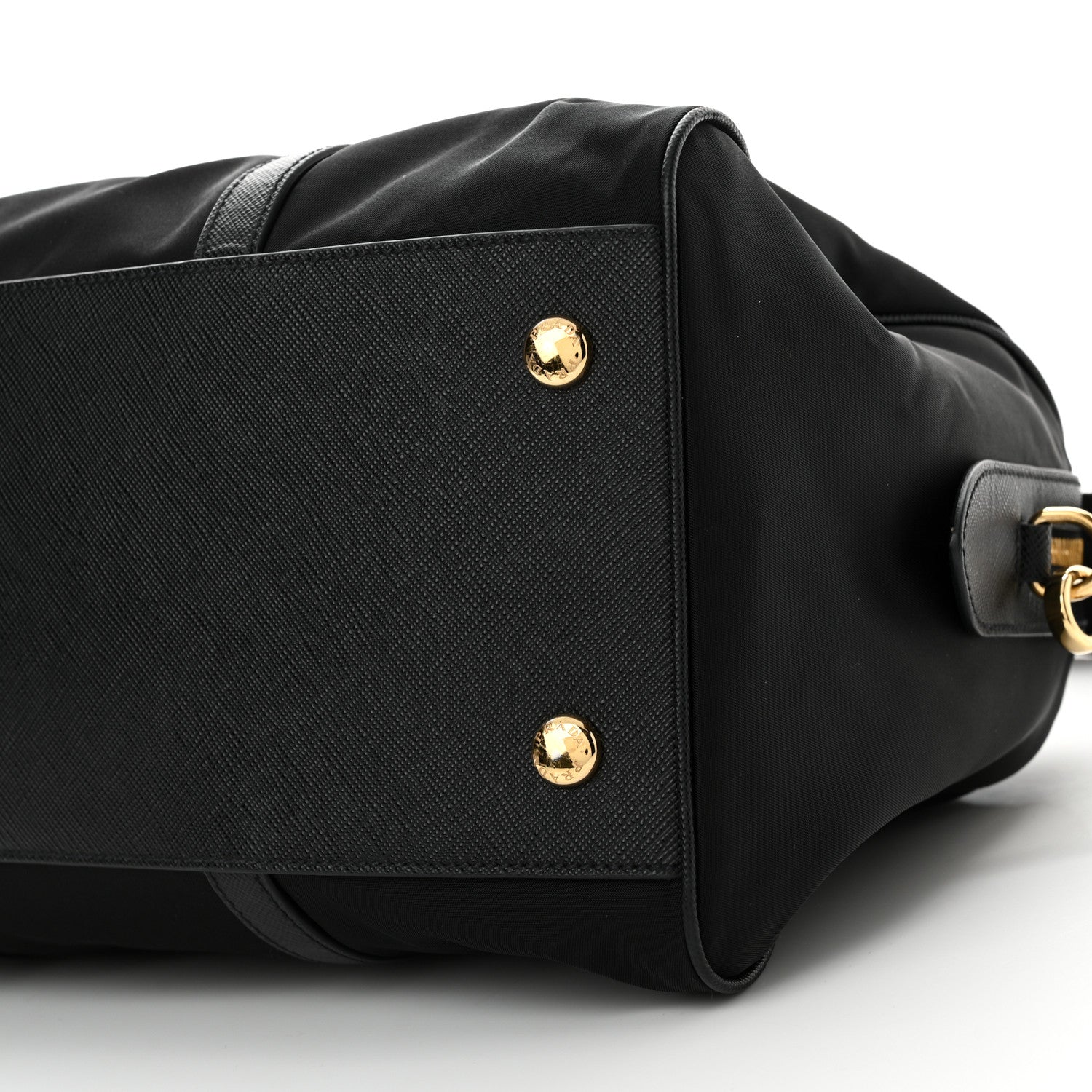 Prada Re-Nylon Saffiano Medium Re-Edition 1978 Top Handle Bag Black 10 of 10