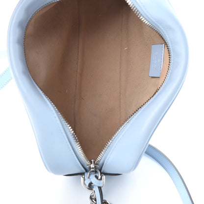 Gucci Calfskin Matelasse Small GG Marmont Chain Shoulder Bag Porcelain Light Blue 5 of 10