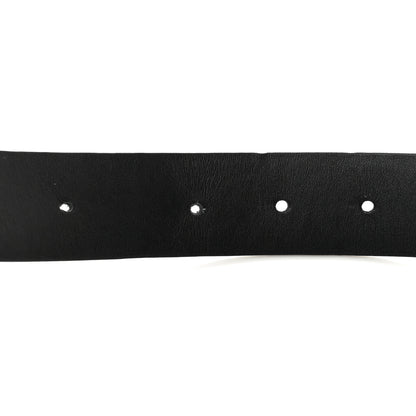 Chanel Lizard Embossed Calfskin Gripoix Poured Glass Along The Nile CC Belt 80 32 Black Gold 4 of 7