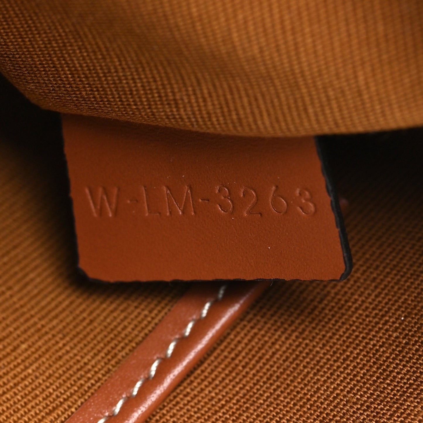 Canvas Calfskin Ava Triomphe Shoulder Bag Grege