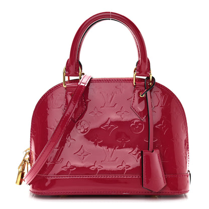 Louis Vuitton Vernis Alma BB Rose Indien 1 of 10