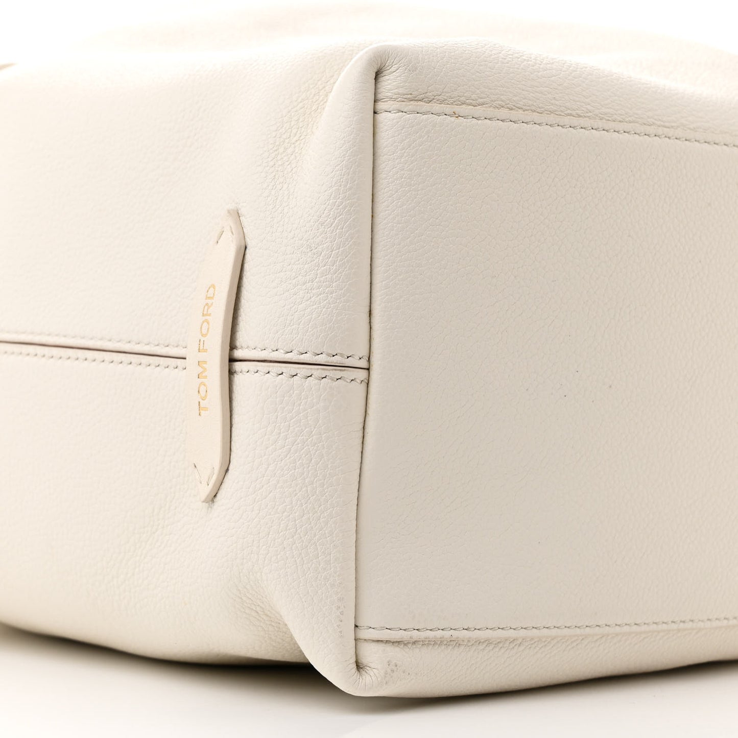 Calfskin Zip Bucket Bag