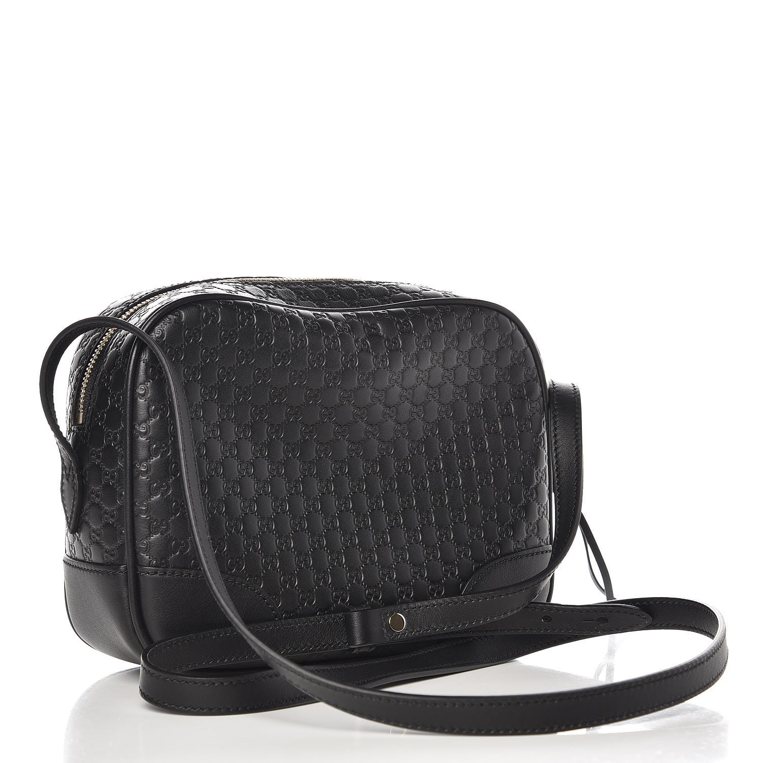 Gucci Microguccissima Mini Bree Messenger Bag Black 3 of 7