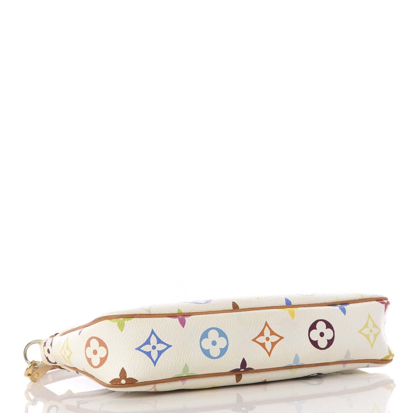 Monogram Multicolor Pochette Accessories White