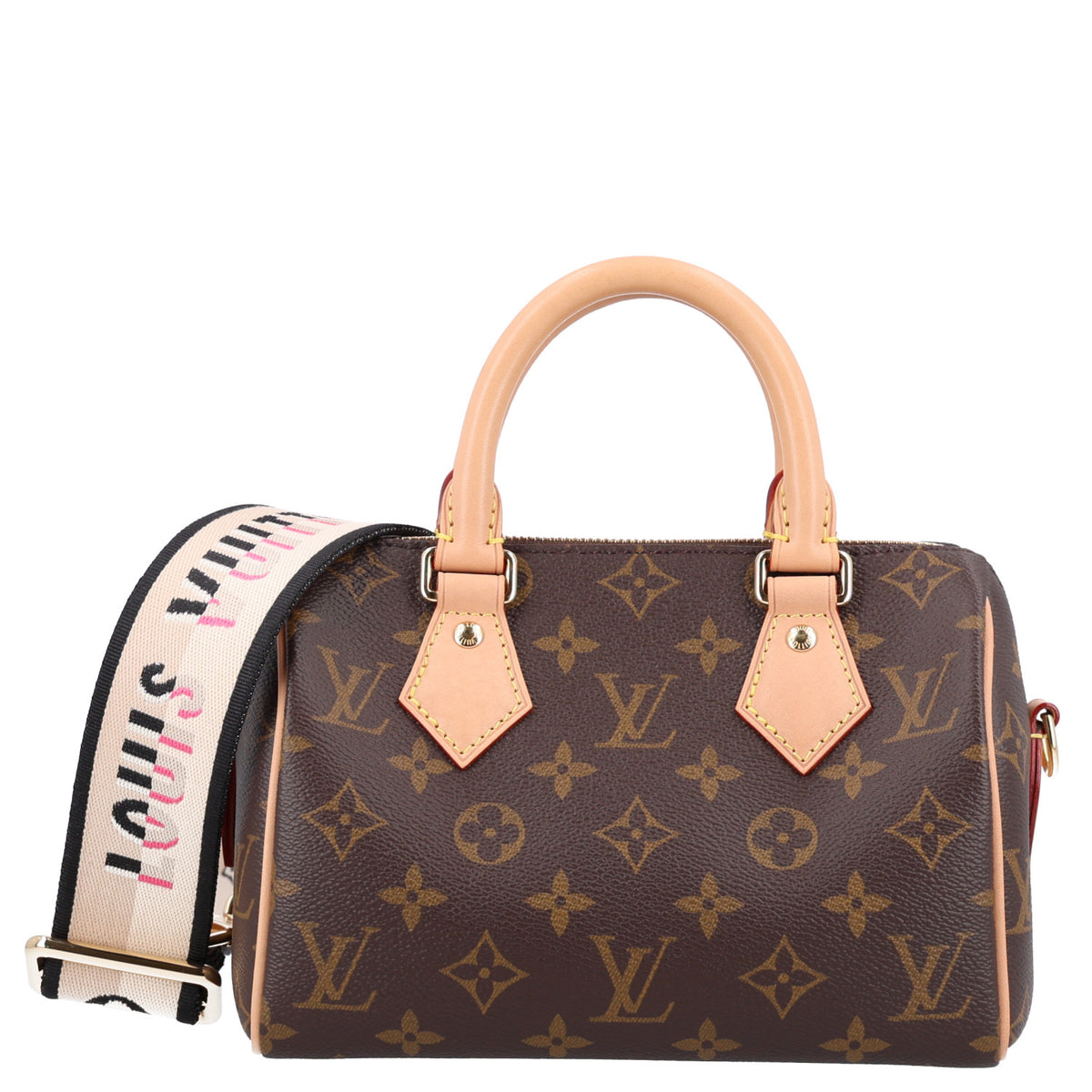 Monogram Speedy Bandouliere 20 Black
