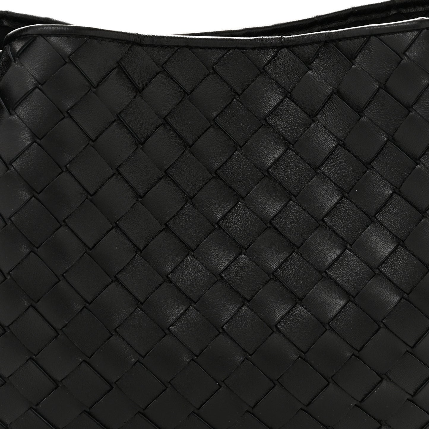 Nappa Intrecciato Sardine Bag Black