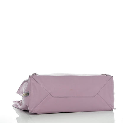 Balenciaga Veau Papier A4 Zip Around Tote Rose Orchid 4 of 8