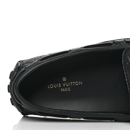 Louis Vuitton Empreinte Mens Arizona Car Shoe Moccasin Loafers 8 Black 6 of 7
