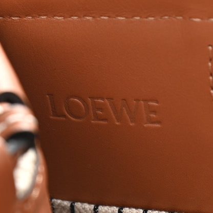 Loewe Canvas Calfskin Cushion Tote Beige 6 of 10