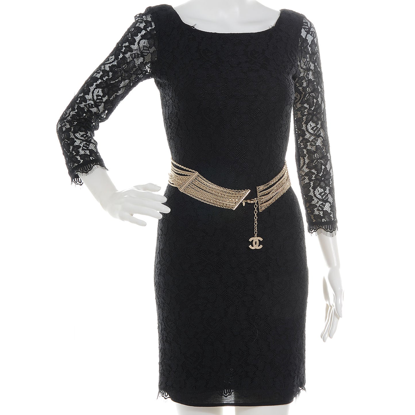 Chain CC Waspie Belt Gold