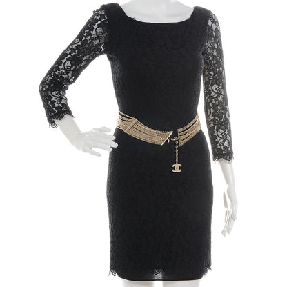 Chanel Chain CC Waspie Belt Gold 2 of 7