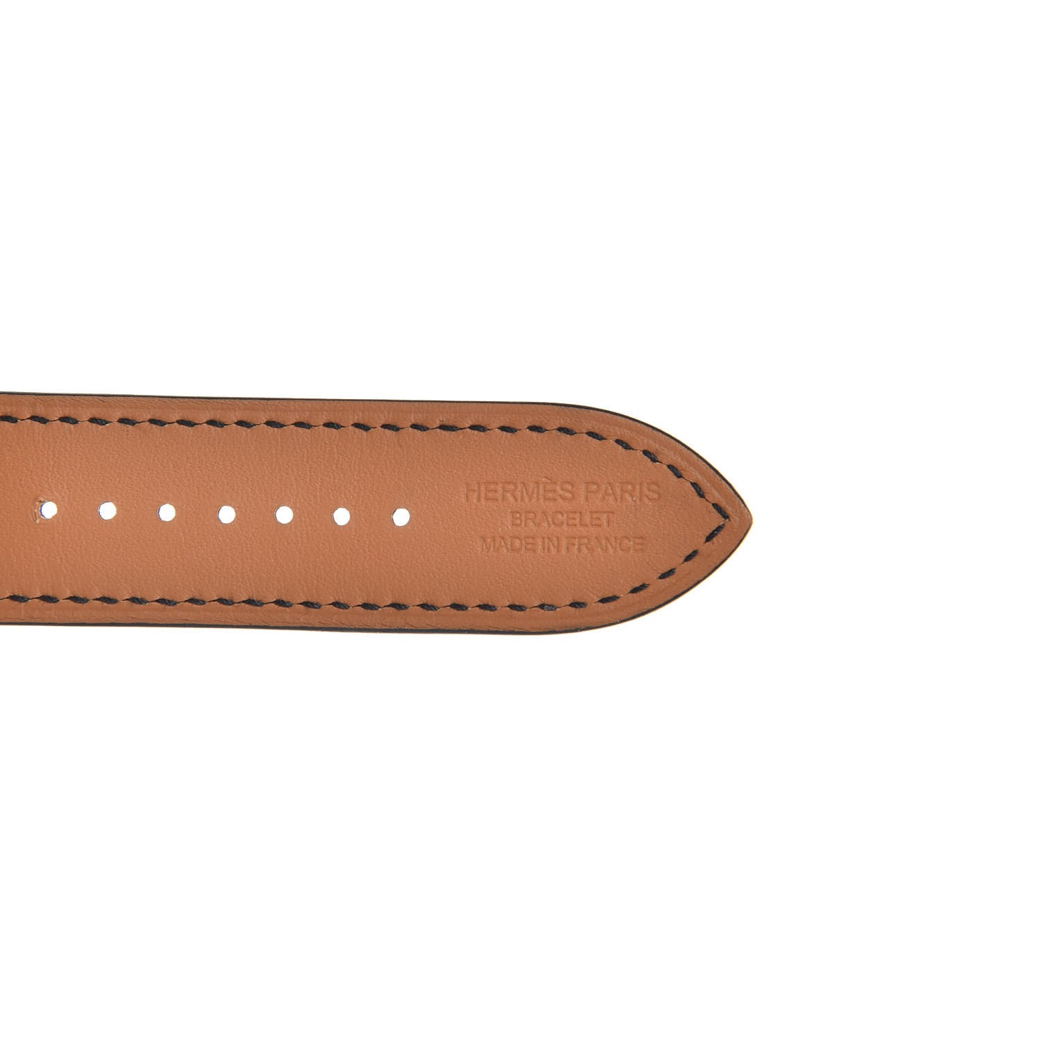 Hermes Gala Calfskin 44mm Rallye Apple Watch Single Tour Band Black 3 of 5