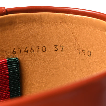 Gucci Calfskin Zelda Harness Riding Boots 37 Black Amber 6 of 9