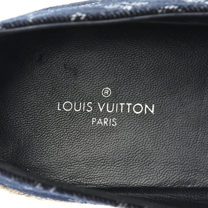 Louis Vuitton Monogram Denim Waterfall Espadrille 39 Marine 7 of 8