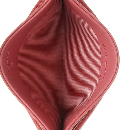 Chanel Caviar Chevron Quilted Card Holder Pink 5 of 9