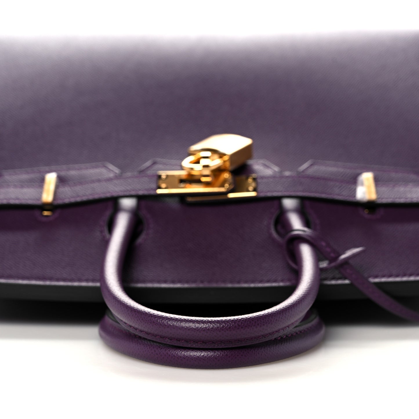 Madame Calfskin Birkin Sellier 25 Cassis
