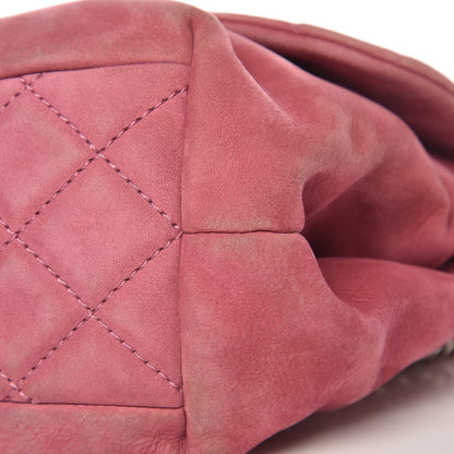 Chanel Suede Quilted Mini Trianon Messenger Flap Pink 9 of 9