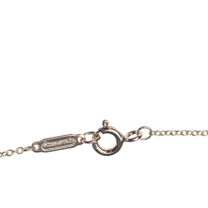 Tiffany 18K Yellow Gold Notes Letter U Disc Charm Pendant Necklace 7 of 7