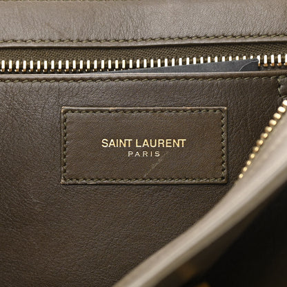 Saint Laurent Calfskin Small Classic Y Cabas Mousse 6 of 24