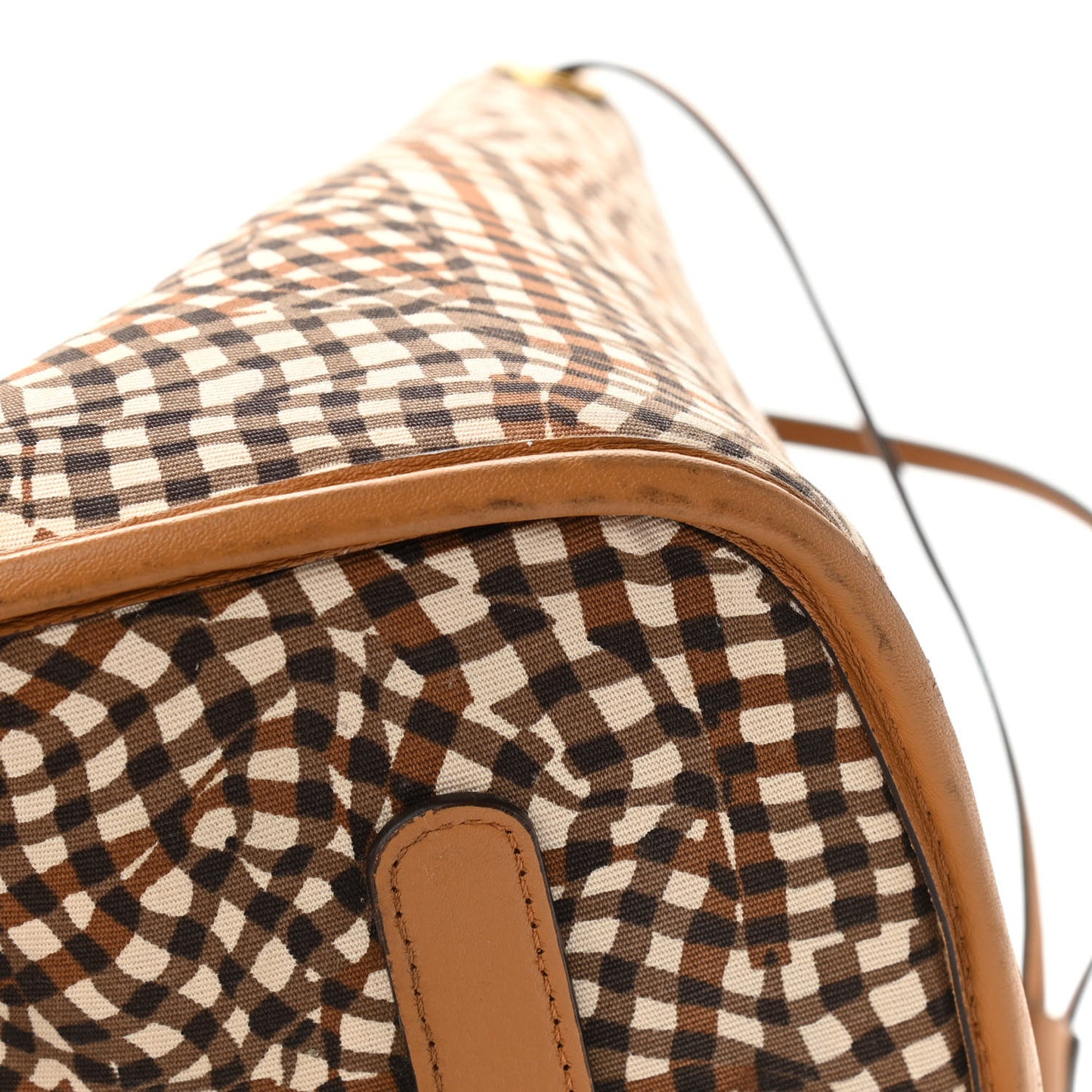 Visetos Large Liz Reversible Shopper Tote Cognac