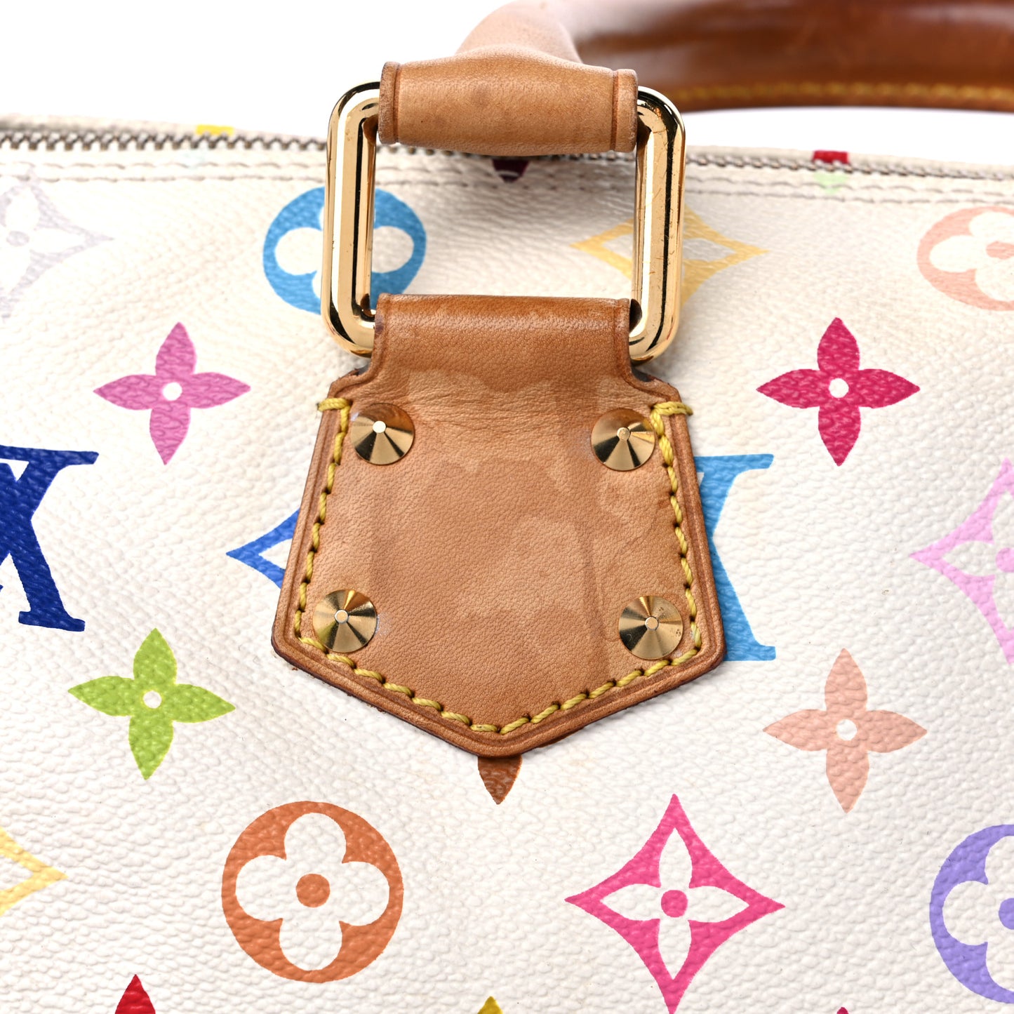 Monogram Multicolor Speedy 30 White