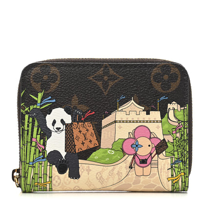 Louis Vuitton Monogram 2021 Christmas China Animation Zippy Coin Purse Myosotis Blue 1 of 6