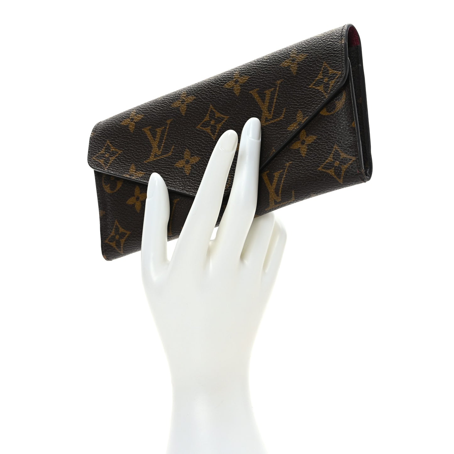 Monogram Josephine Wallet Fuchsia