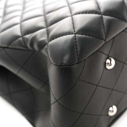 Chanel Calfskin Quilted Large CC Shopping Tote Black 12 of 12