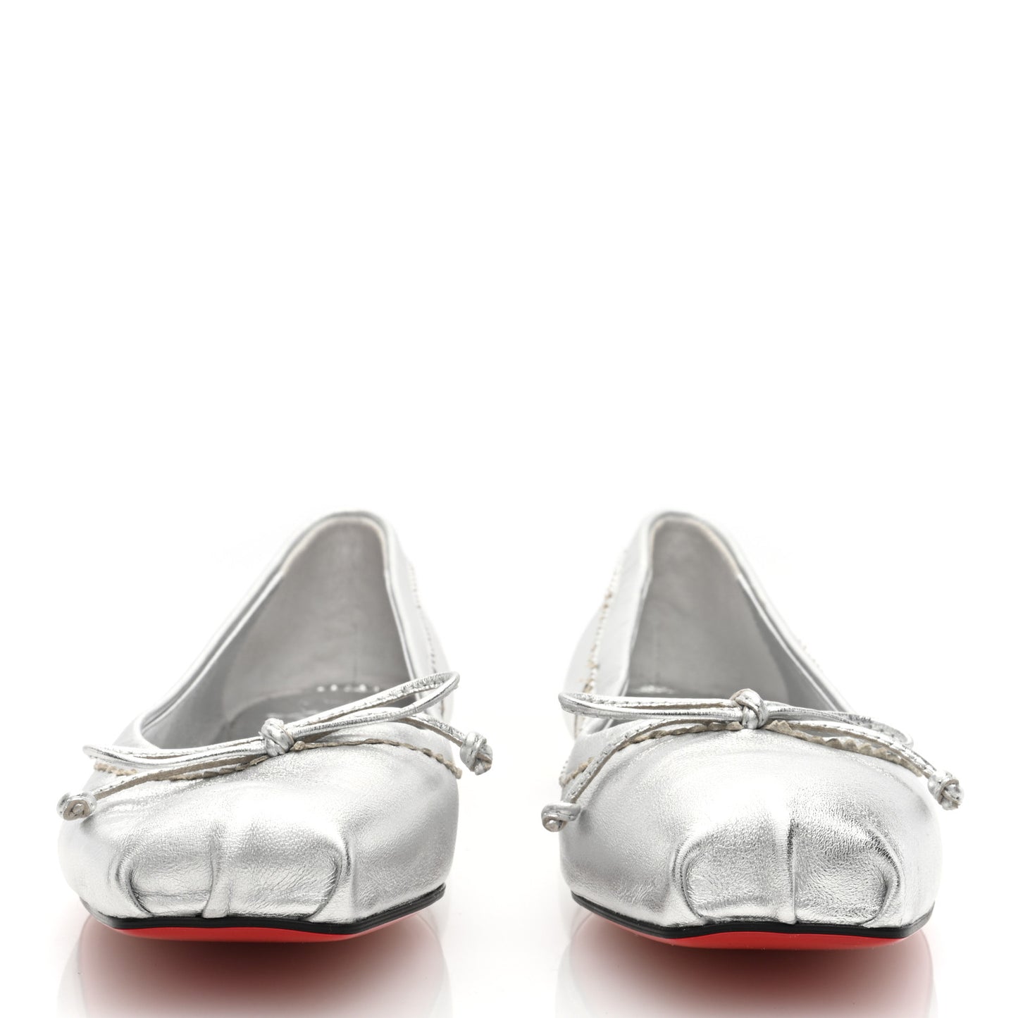 Nappa Mamadrague Flats 36 Silver
