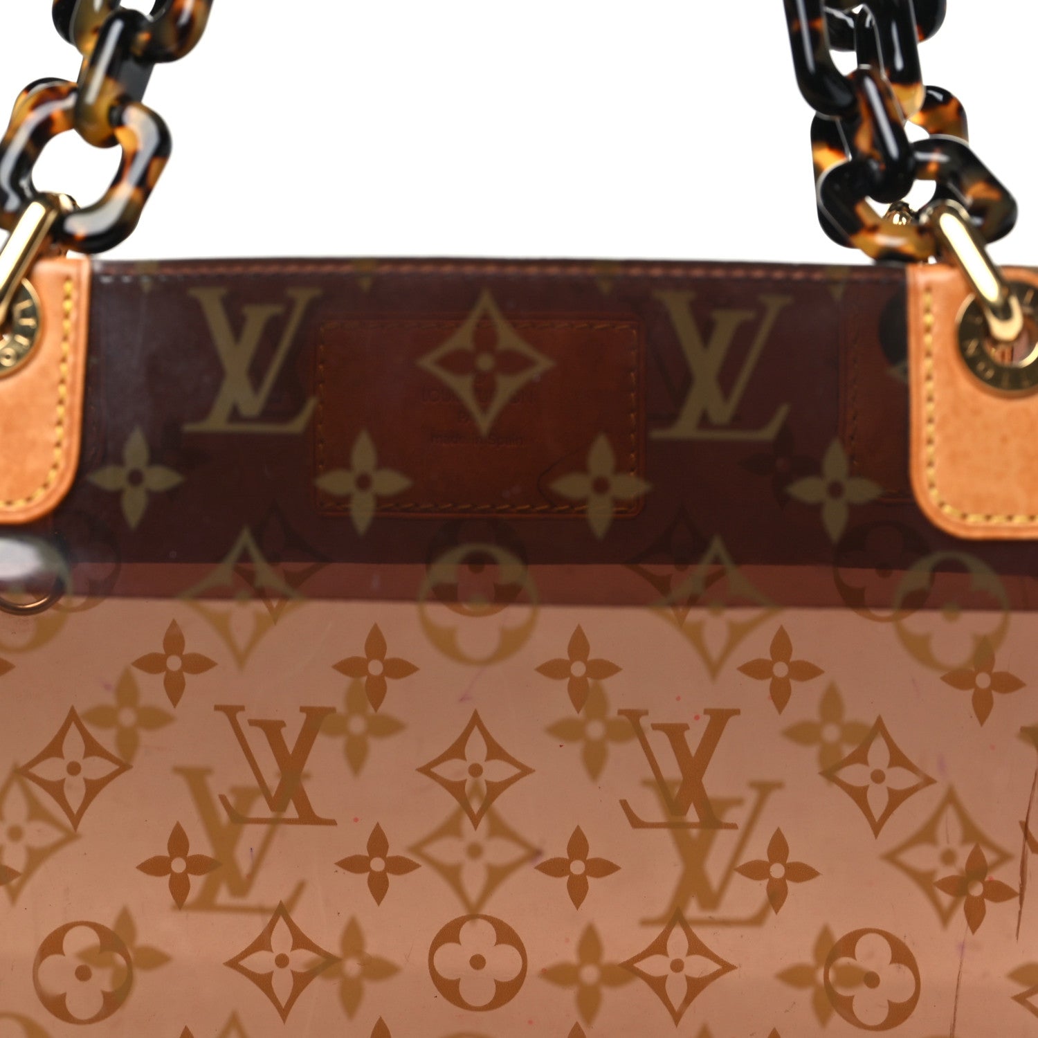 Louis Vuitton Vinyl Cabas Ambre PM 8 of 11