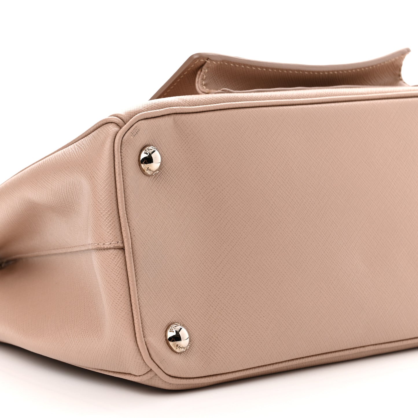Saffiano Lux Galleria Front Pocket Tote Cammeo