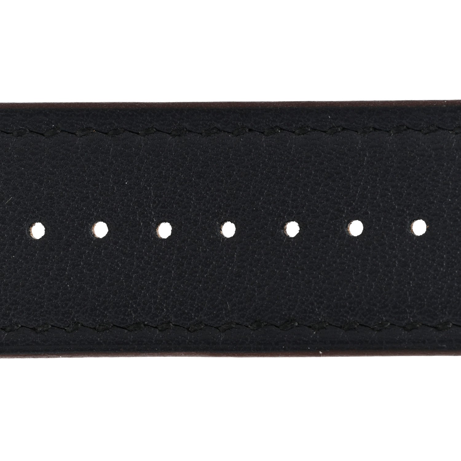 Hermes Swift 44mm Single Tour Apple Watch Strap Indigo Craie Orange 7 of 8