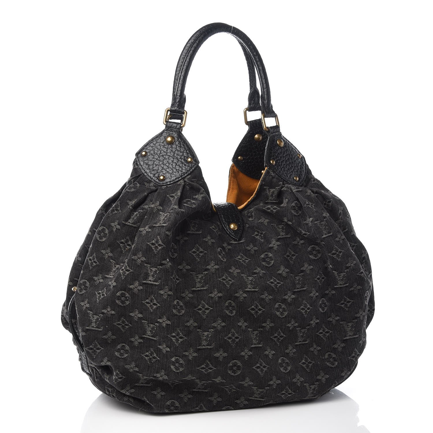 Louis Vuitton Denim Mahina XL Black 3 of 8