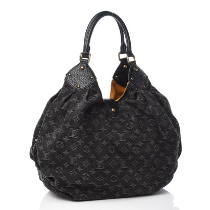 Louis Vuitton Denim Mahina XL Black 3 of 8