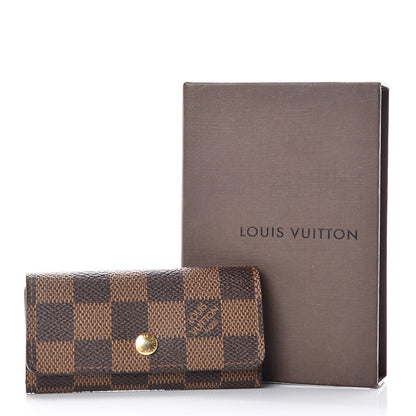 Louis Vuitton Damier Ebene Multicles 4 Key Holder 9 of 9