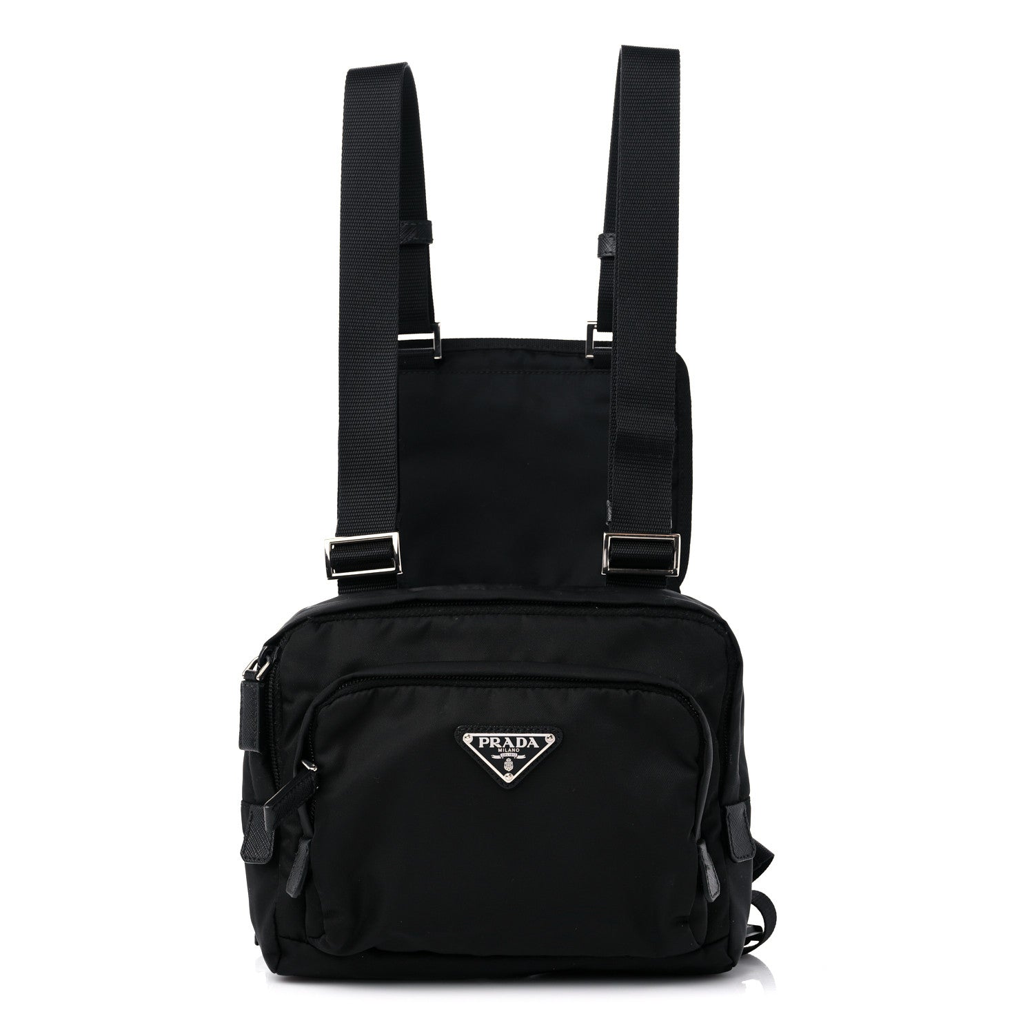 Prada Tessuto Nylon Montagna Harness Bag Black 1 of 11