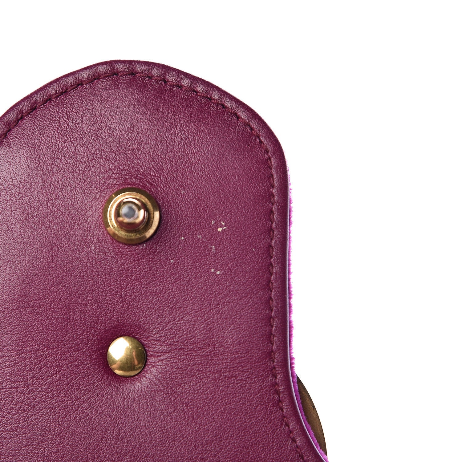 Gucci Velvet Matelasse Medium GG Marmont Shoulder Bag Fuchsia Violet Cyclamen 11 of 12
