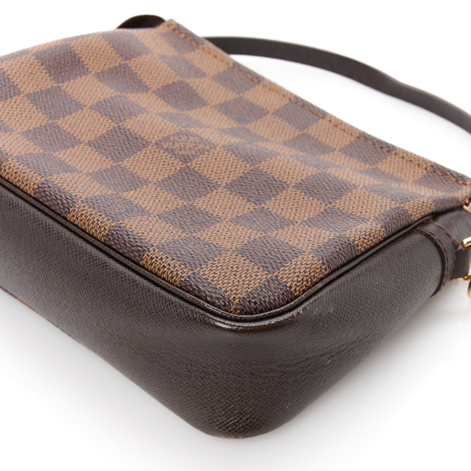 Louis Vuitton Damier Ebene Trousse Make Up Bag Pochette 10 of 12